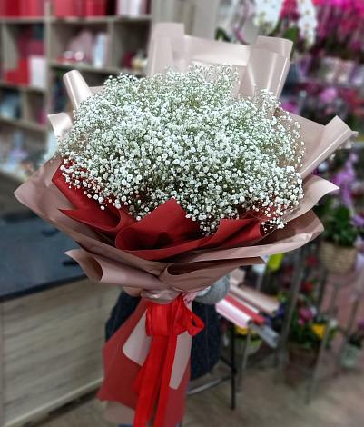 Букет цветов из: Гипсофила в Иглино