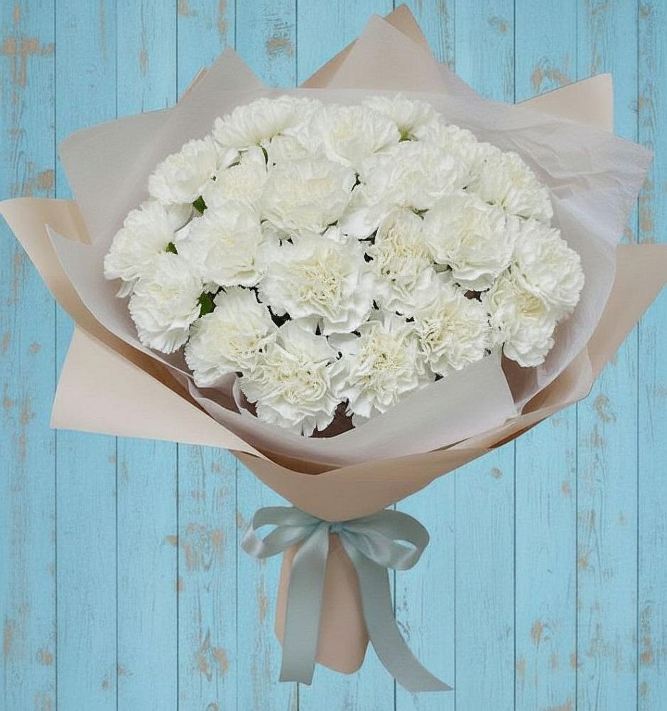 Букет цветов из: Гвоздики в Иглино