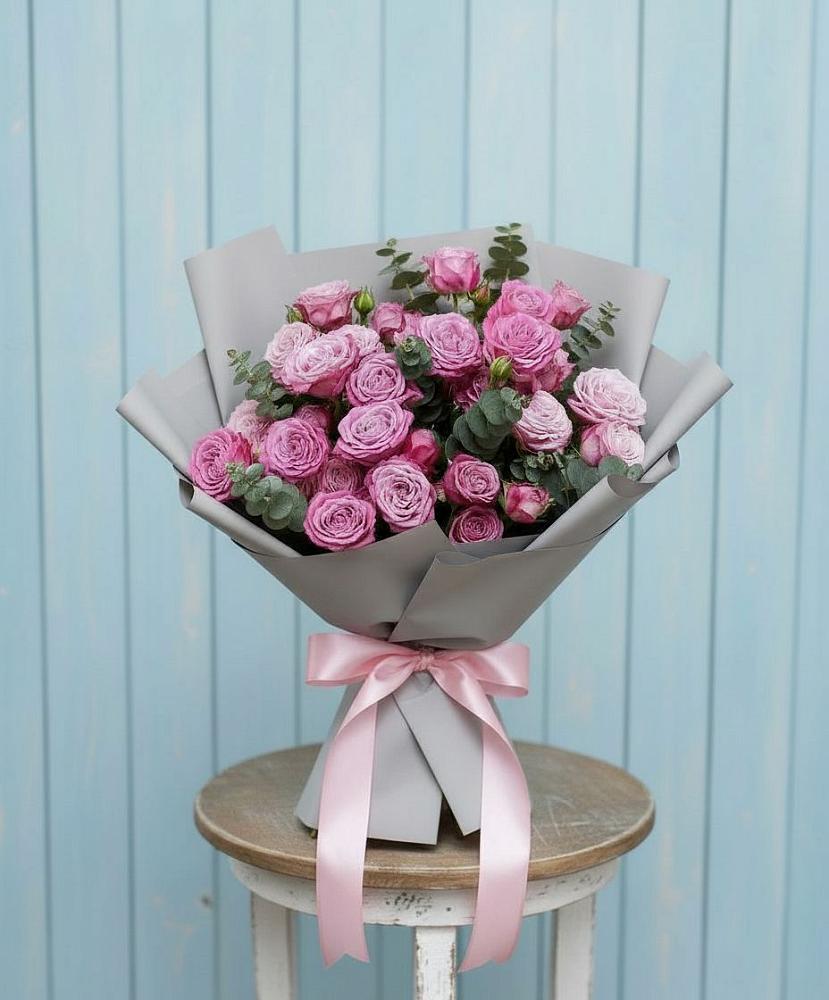 Композиция Яркий комплимент в Иглино Букет цветов из: Розы в Иглино