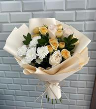 Букет цветочный вальс #REPLACE_PRED# Иглино Букет цветов из:  Розы и Хризантемы #REPLACE_PRED# Иглино