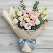 Букет шампанское в Иглино Букет цветов из:  Лизиантусы в Иглино