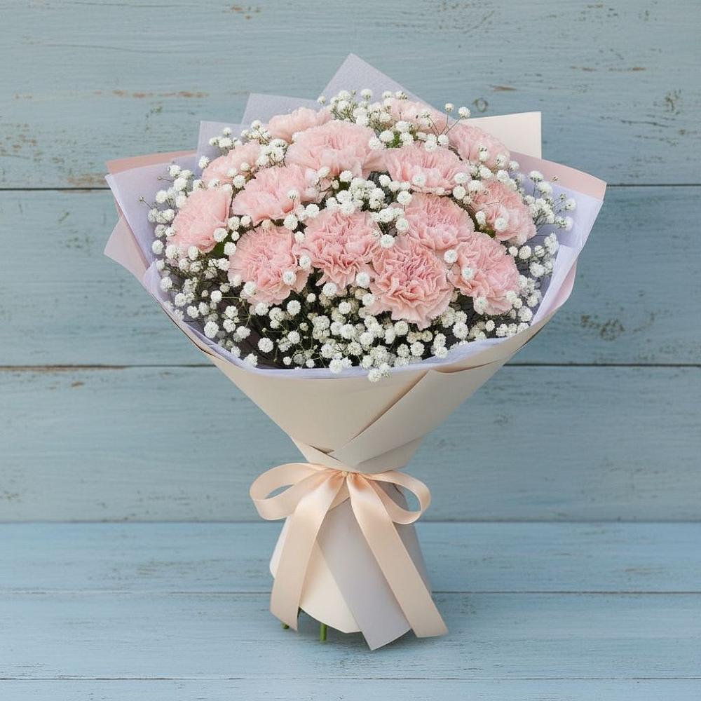 Букет цветов из: Гвоздики в Иглино