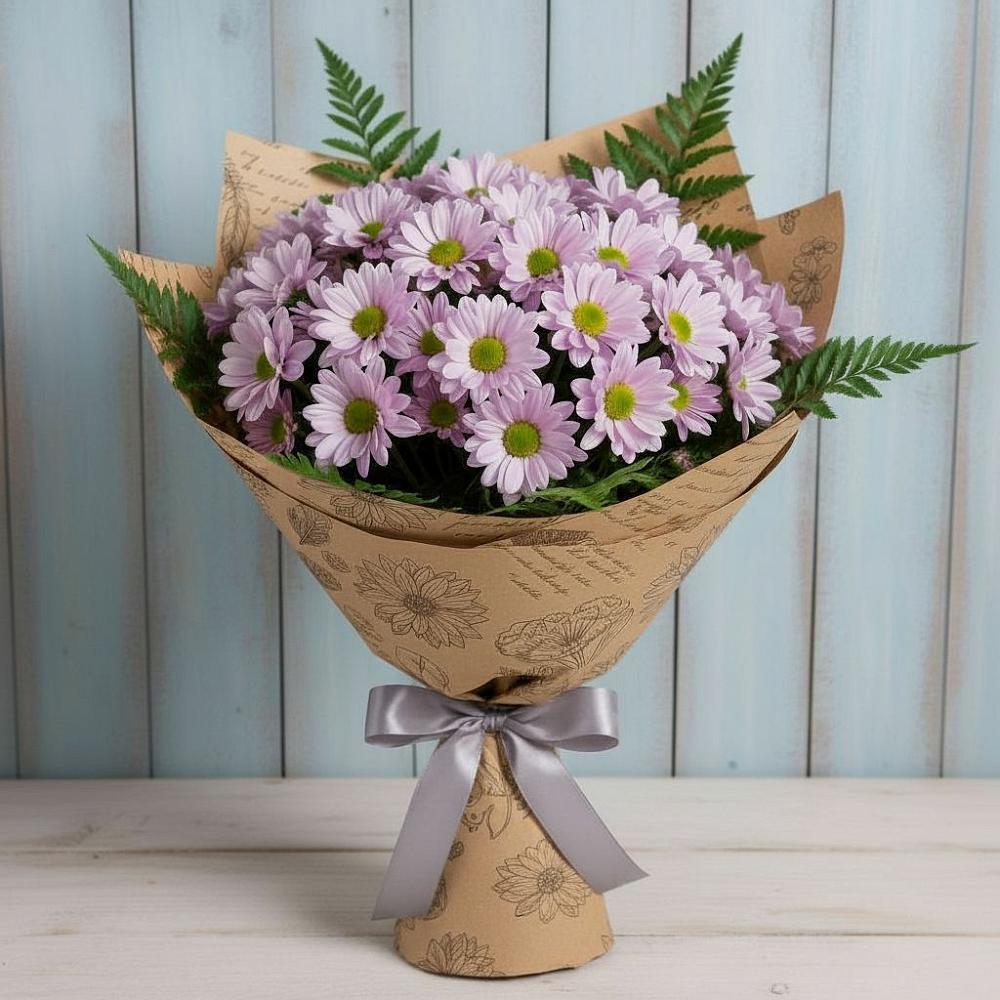 Букет соблазн в Иглино Букет цветов из: Хризантемы в Иглино