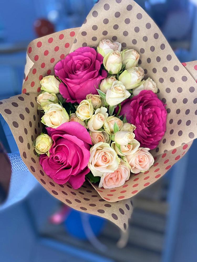 Букет ласковый взгляд в Иглино Букет цветов из: Розы в Иглино