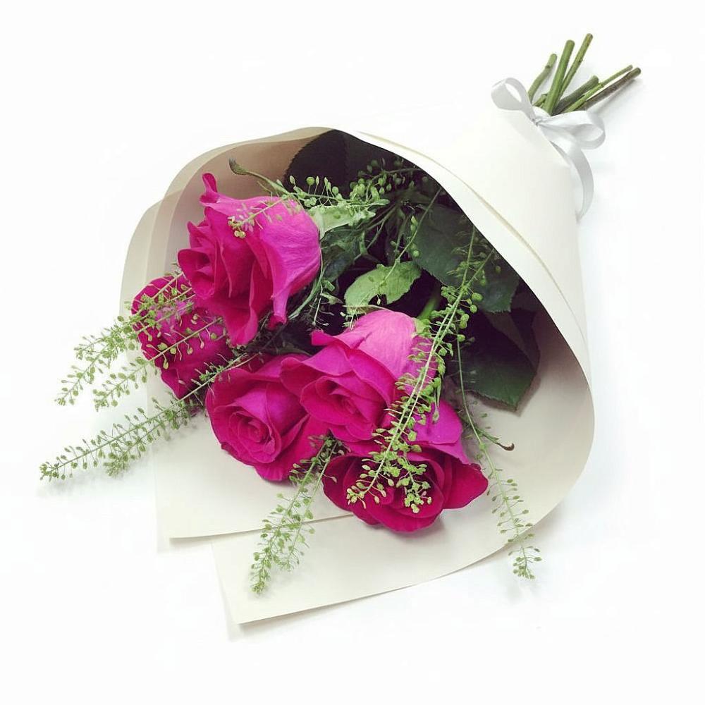 Букет ярко-розовый в Иглино Букет цветов из: Розы в Иглино