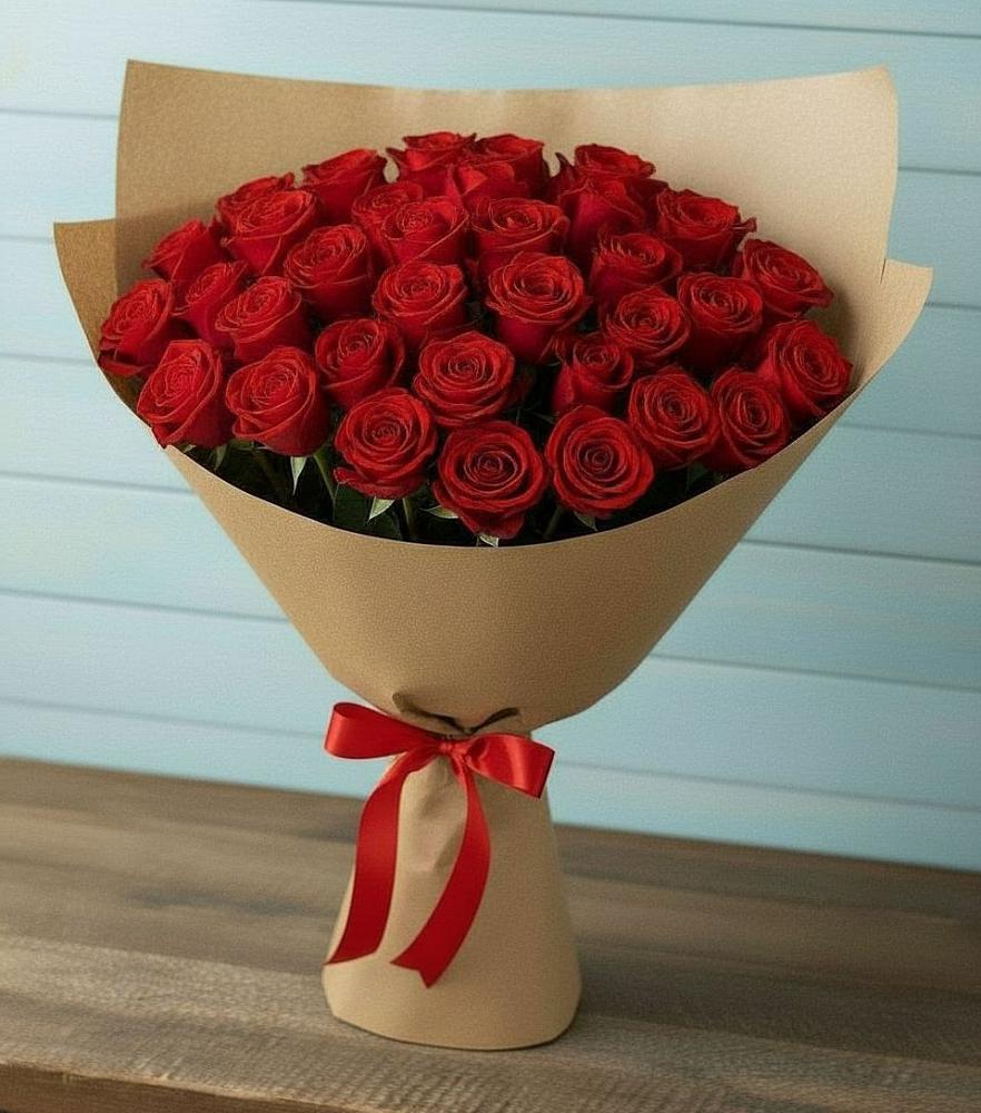 Букет Красные розы Милано в Иглино