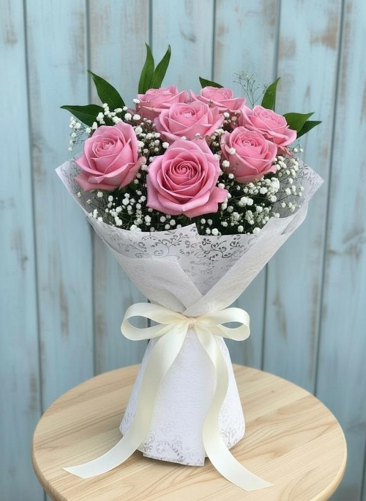 Букет шик блеск в Иглино Букет цветов из: Розы в Иглино