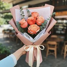 Букет персиковый аромат #REPLACE_PRED# Иглино Букет цветов из:  Розы #REPLACE_PRED# Иглино