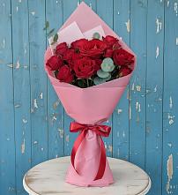 Букет красный бархат в Иглино Букет цветов из:  Розы в Иглино