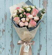 Букет нежный и розовый #REPLACE_PRED# Иглино Букет цветов из:  Розы #REPLACE_PRED# Иглино
