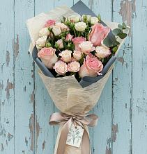 Букет нежный и розовый в Иглино Букет цветов из:  Розы в Иглино