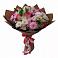 Букет Розовое очарование в Иглино Букет цветов из: Хризантемы, Альстромерии и Розы в Иглино