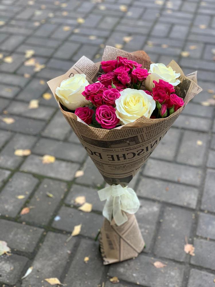 Букет Удивительный из роз в Иглино Букет цветов из: Розы в Иглино