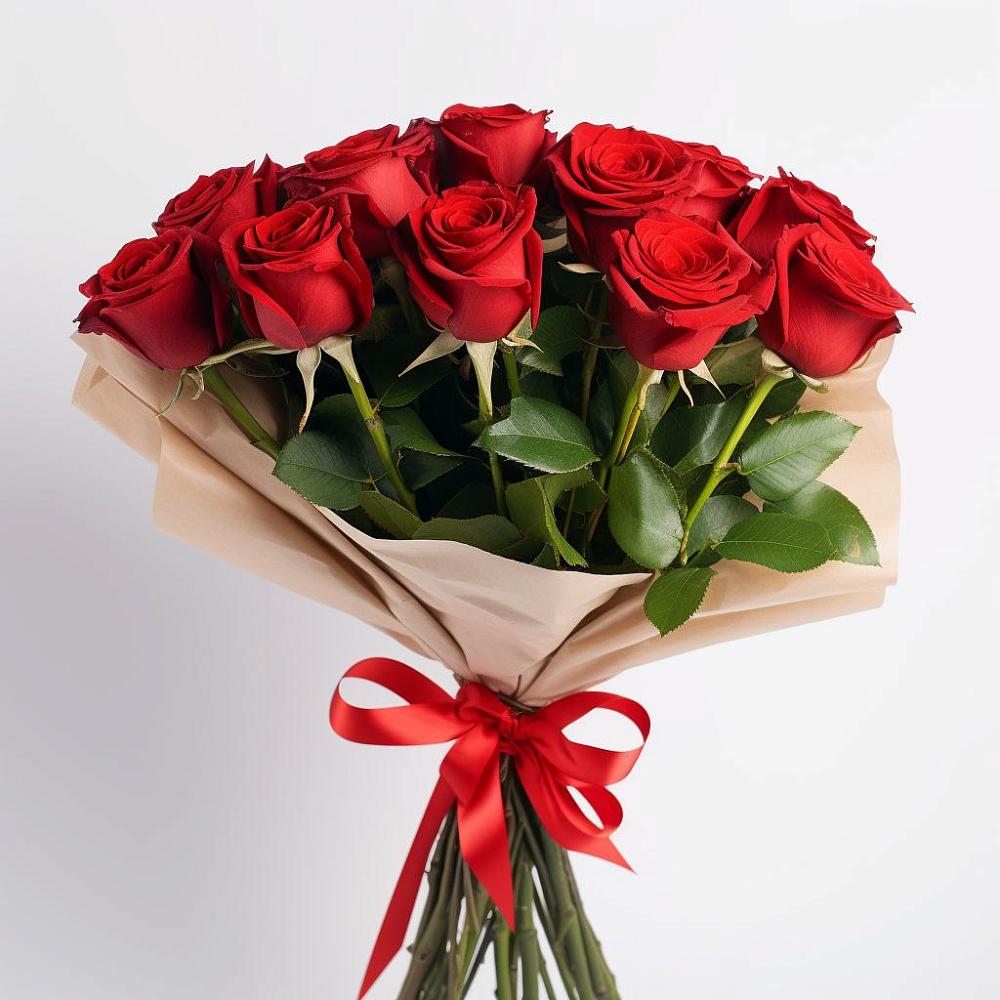 11 Красных роз Эдлесс Лав в Иглино Букет 11 Красных роз Эдлесс Лав в Иглино
