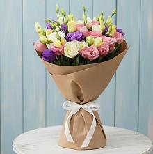 Букет Цветная эустома в Иглино Букет цветов из:  Лизиантусы в Иглино